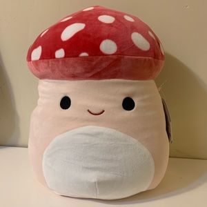 NWT 12 inch fuzzy top Malcolm the Mushroom